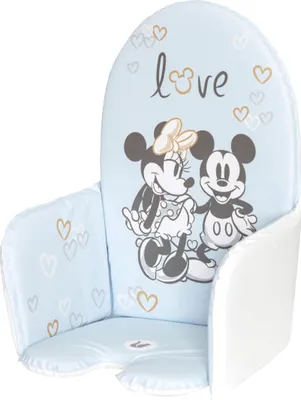 Produktbild von keeeper Mickey Auflage für Hochstuhl, Universal für Hochstühle, Mit Klettverschlüssen, Lena, Blau (Cloudy Blue)