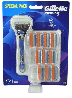Immagine prodotto di Gillette Fusion Uomo Rasoio Blu Grigio