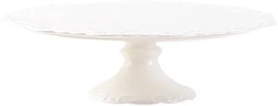 Produktbild von Keramische Taartstandaart mit Fuß - Cupcake-Halter - Taartdisplay - Dauerhaft - Runde Form - Keramisches Taartplateau