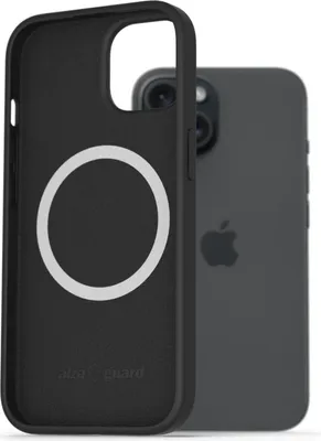 Obrázok produktu pre AlzaGuard Silikónové puzdro kompatibilné s Magsafe pro iPhone 15 čierny