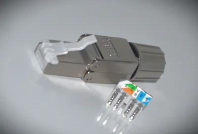 Produktbild von CAT 5-6-7 Netzwerkstecker RJ45 Netzwerk Stecker sehr einfach werkzeuglos