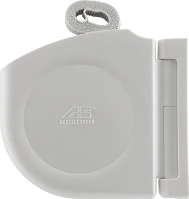 Produktbild von Schellenberg Aufschraubwickler Mini aufklappbar, 155 mm, weiß, 50151