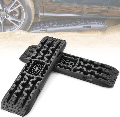 Obrázek produktu pro VEVOR 10 TUN trakčních desek s PP materiálem, vyprošťovací desky pro terénní vozidla/osobní automobily/pickupy/SUV/motorhomy, pár rohoží pro trakci pneumatik na sněhu, písku, blátě a sypkém terénu,