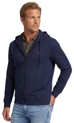 Produktbild von Zetalky Sweatweste BOSS Orange marineblau mit Reißverschluss und Kapuze