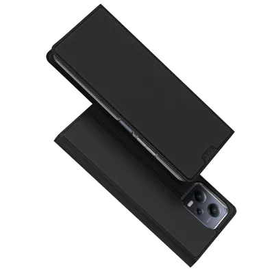 Produktbild von DUX DUCIS Skin Pro Book Hülle für Xiaomi Redmi Note 12 Pro+ - Eleganter Schutz in Schwarz KP26457