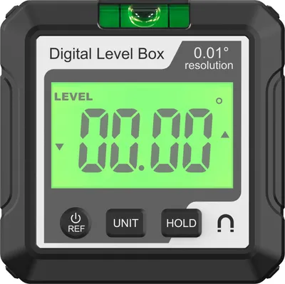 Produktbild von Digitaler Winkelsucher, elektronisches Wasserwaagenwerkzeug mit LCD-Wasserwaage und Magnetfuss fuer Holzbearbeitungs- und Baumaschinen
