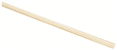 Produktbild von Nölle Holzbesenstiel 120 cm, Rundkopf 00450000 (Besenstiel Besen Stiel)
