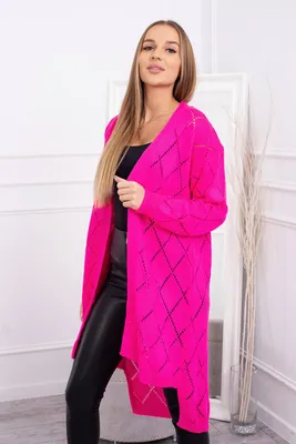 Produktbild von Kesi Strickjacke für Frauen Howain neon pink Universal