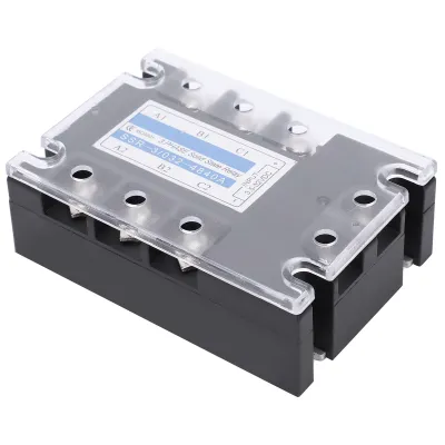 Obrázek produktu pro 3-fázové polovodičové relé SSR-3 D4840 40A DC/AC 480V Distribuční řídicí zařízení