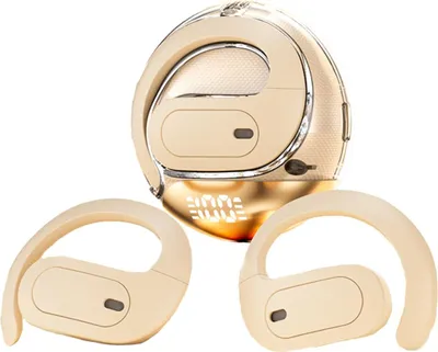 INF KI Smart Übersetzung Bluetooth Kopfhörer - OWS Digitalanzeige Sportkopfhörer Hautfarbe