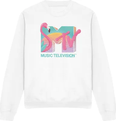 Obrázok produktu pre MTV - Mikina pre mužov/dámy uni TV12571 (M) (Biela)