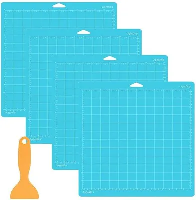 Image de Tapis de découpe en plastique pour traceur - Lot de 4 - 30,5 x 30,5 cm