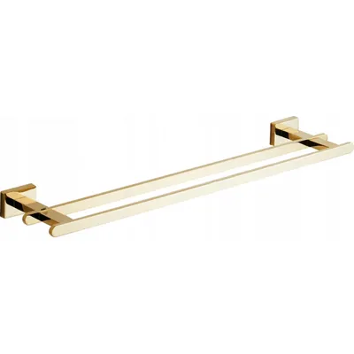 Image de Porte-serviettes double Arno, doré (7020725-50)