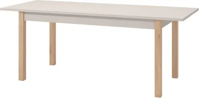 Immagine prodotto di Dmora Tavolo Allungabile Bulzi 160x80x77h cm Beige, 8 Posti Allungabile