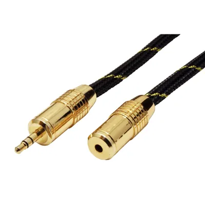 Image de ROLINE Câble prolongateur audio GOLD 3,5mm ST/BU, 10 m