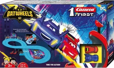 Produktbild von Carrera 1. First - Batwheels! Time for Action 2,4m