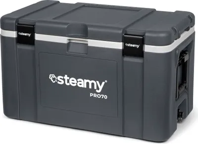 Produktbild von Steamy Pro 70 Kühlbox, 70L, Grau