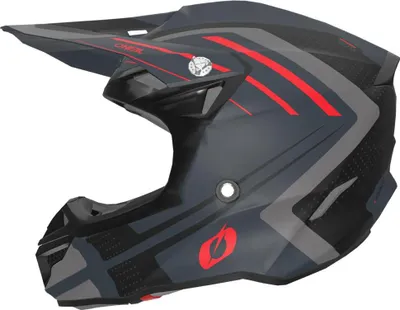 Productafbeelding van 5SRS Polyacrylhelm SPIKE, grijs/rood, maat: S
