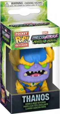 Produktbild von Marvel Mech Strike - Thanos - Schlüsselanhänger Funko Pocket POP! Keychain