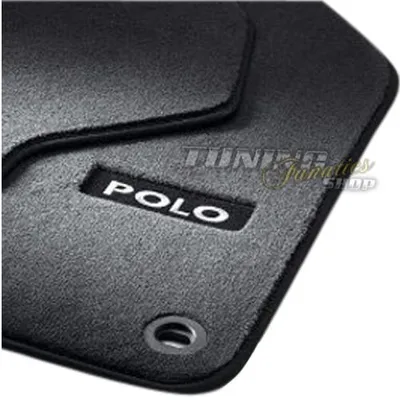 Zdjęcie produktu dla 4x oryginalne welurowe dywaniki podłogowe VW PREMIUM SET do VW Polo 9N 2001-