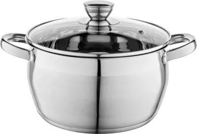Obrázok produktu pre Nerezový hrniec 4,8 l - Vhodný na indukciu - 22 cm - Možno umývať v umývačke riadu