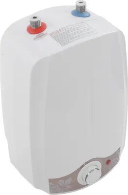 Image de 8L Mini chauffe-eau électrique IPX4 Chauffe-eau électrique de cuisine avec prise d'eau supérieure pour usage domestique