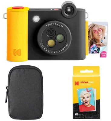 Obrázek produktu pro Sada Kodak Smile+ – digitální fotoaparát a tiskárna pro okamžité výtisky, 2 v 1