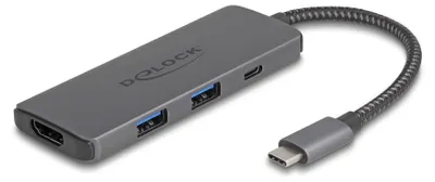 Produktbild von Delock USB Type-C Dockingstation 8K - HDMI / USB / PD 3.0 100 W