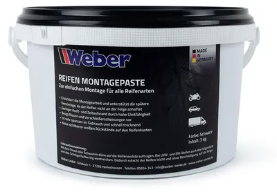Produktbild von Reifen Montagepaste schwarz 3 kg – Reifenmontierpaste