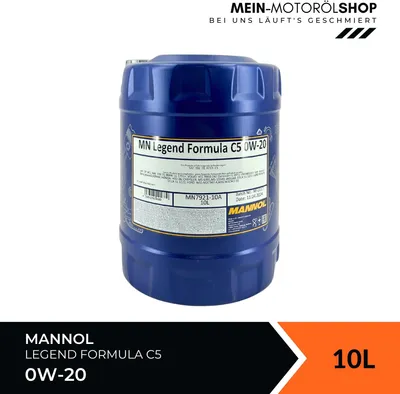 Produktbild von Mannol Legend Formula C5 0W-20 10 Liter