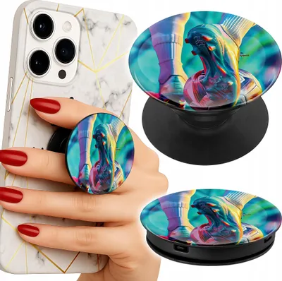 Produktbild von Handyhalterung Popsocket für Finger / Ständer - FUSSBALL, FOTBALLSPORT