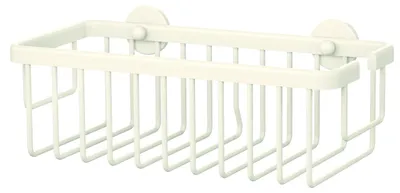 Produktbild von TESA 40577, Metall, Weiß, Wand-montiert, Duschkorb, Matte, 5 kg