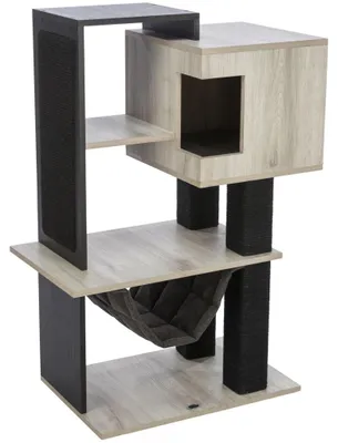 Produktbild von TRIXIE Kratzbaum CityStyle - grau/schwarz - 98 cm