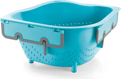 Produktbild von METALTEX 185023002 Drain On Ecksieb Kunststoff türkis / Sieb