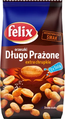 Zdjęcie produktu dla Felix Orzeszki Ziemne Długo Prażone 380 G