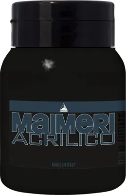 Immagine prodotto di Maimeri Acrilico Vernice Acrilica Nero Carbonio 537 500 ml 1 pz
