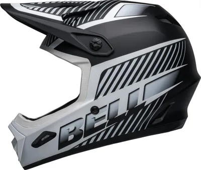 Produktbild von Bell Transfer Downhillhelm Weiß,Schwarz L Weiß,Schwarz L