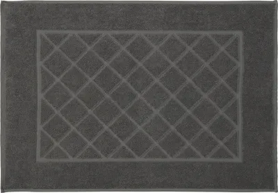 Produktbild von Kleine Wolke Frottiervorleger BRIDGE Dunkelgrau 50 x 70 cm