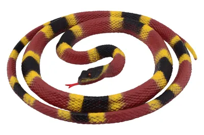 Produktbild von Johntoy rollte Toy Snake, 20 cm auf