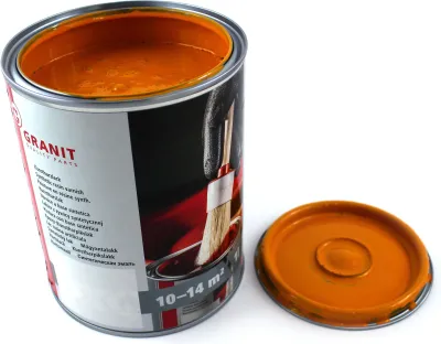 Produktbild von Lack Narzissengelb RAL 1007 NOPOLUX WILCKENS GRANIT 1 l Dose