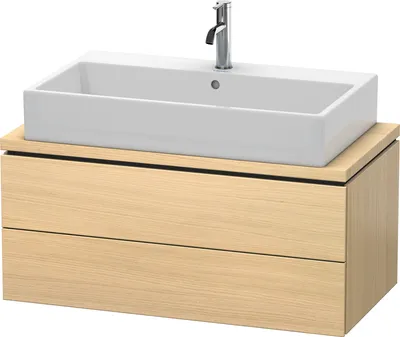 Produktbild von Konsolenunterschrank L-CUBE 400x920x477mm mediterrane eiche mediterrane eiche