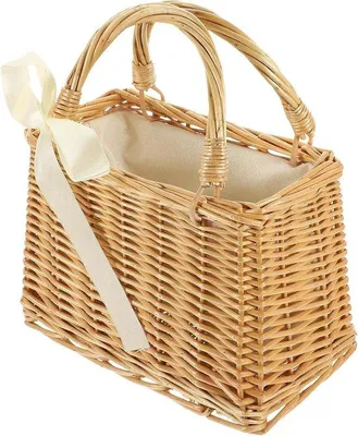 Image de Sac en osier tissé à la main, résistant, pour les pique-niques en plein air