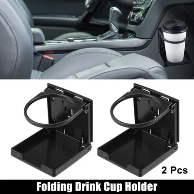 Image de 2pcs Noir Voiture Pliant Boisson Tasse Support Universel pour Voiture Bateau