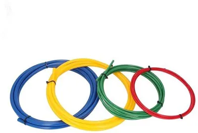 Image de Ensemble de 4 outils en plastique PE pour cintrer les tuyaux, adaptés aux systèmes de climatisation