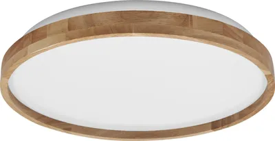 Produktbild von OSRAM ORBIS Alison Wand- und Deckenleuchte mit LED, 16W, 1000lm, 3000K, 295mm Durchmesser, freundliches Warmweiß, durch Klicken dimmbar, IP20 Schutz, Montageschrauben und Dübel inklusive