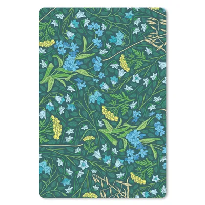 Produktbild von MuchoWow® Mauspad Mousepad Muster - Grün - Blau 18x27 cm - Mousepads - Maus Mat - Pad - Mausunterlage