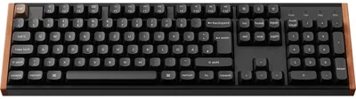 Image de Keychron K10 HE noir/bois DE-Layout Gateron Double-Rail Magnetic Nebula Hot-Swap