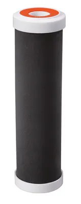 Produktbild von AQUAWATER 105002 – 3-in-1-Filterkartusche für Trinkwasser. Zur Filterung von Verunreinigungen im Leitungswasser, zur Beseitigung krankheitserregender Bakterien sowie zur Entfernung von unangenehmem Geschmack und Gerüchen – Für Standardbehälter 9 3/4". Lebensdauer: 12 Monate