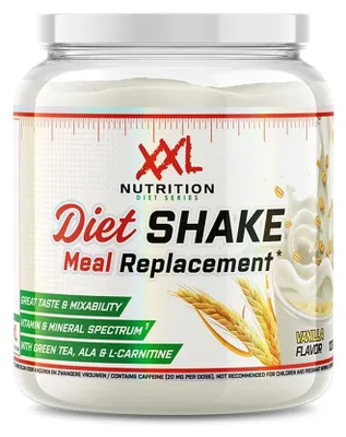 Produktbild von Diät Shake Mahlzeitersatz | XXL Nutrition Diet Shake Vanille 1200 g | Abnehm Shake mit Protein ohne Zuckerzusatz