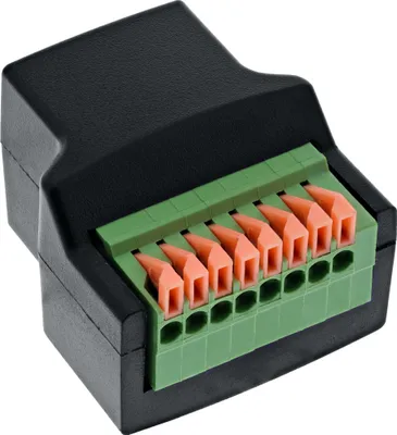 Obrázek produktu pro InLine 92505E, Černá, Samice/samice, Přímý, 26/16, 300 V, 10 mΩ